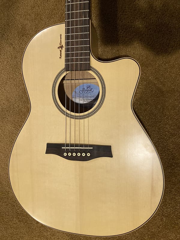 Seagull Amber Trail CW Folk SG AC1.5T | Reverb