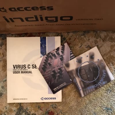 Access Access Virus C Indigo 2 Keyboard Synthesizer NEAR MINT with original Manual Box image 10