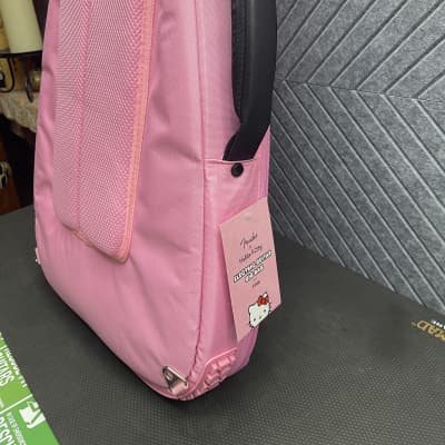 Squier Hello Kitty Gig Bag LAST ONE! Case Upgraded SkunkWerx 2024 - Pink and White image 10