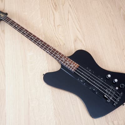 Greco TB-700 1990 Thunderbird Black Electric Bass Guitar