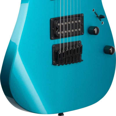 Ibanez GRG7221M RG Gio Electric Guitar, Metallic Light Blue image 4