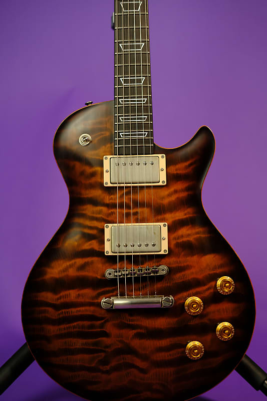 Patrick James Eggle Macon Single Cut 2023 - Nitro Tobacco Burst image 1