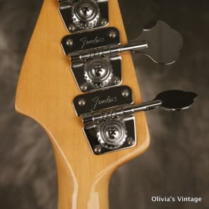original 1977 Fender JAZZ BASS Sunburst w/GOLD pickguard image 18