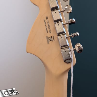 Fender American Performer Sassafras Stratocaster®, Rosewood Fingerboard, Mocha w/ Gig Bag image 7