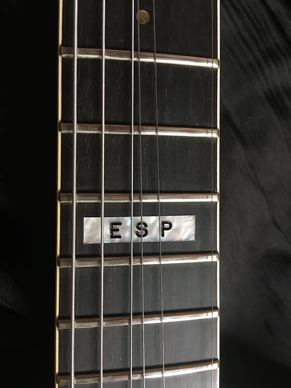 ギター ESP Ultratone Low-G LoganMader Signature ESP Low-G Logan Mader Ultratone 1999 Green Perloid | Reverb
