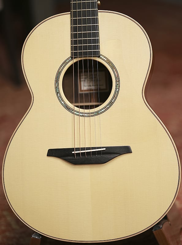 McIlroy AS46 Acoustic Guitar Italian Spruce / Premium Laurelwood w/ factory Hiscox case image 1