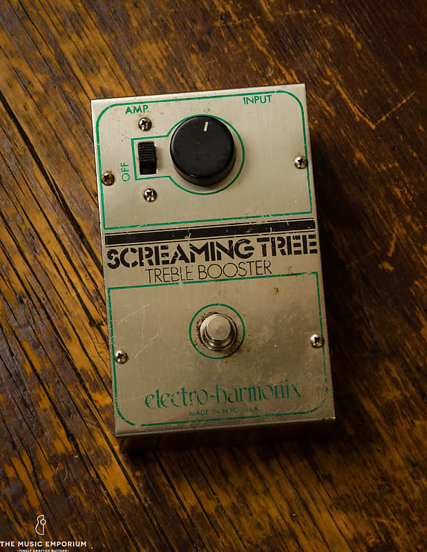 Electro-Harmonix Screaming Tree Treble Booster 1980s