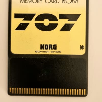Korg PSC-02 ROM Card for 707