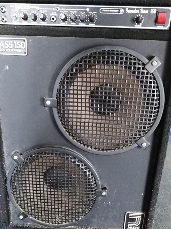 Jansen 150 Invader Bass amplifier Black | Reverb