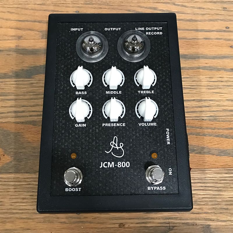 A.S. JCM800 Tube Preamp Pedal with Boost Reverb
