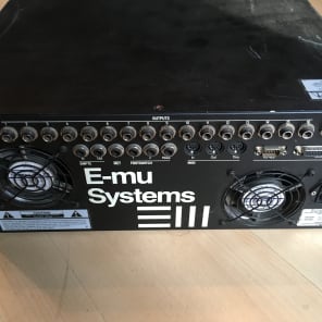 E-MU Systems Emulator III Rack 1988 1988 vintage black image 4