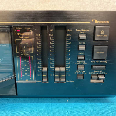 Vintage Nakamichi RX-202 Unidirectional Cassette Deck - Serviced & Working! image 6