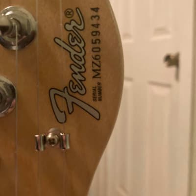 Fender Player Telecaster with Maple Fretboard 2006 sunburst image 17