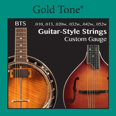 Gold Tone OMS Bronze Wound Octave Mandolin Strings, Full Set