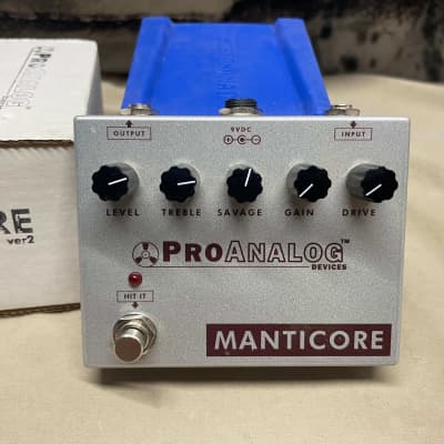 ProAnalog Devices Manticore v2 Overdrive Pedal with Box image 2
