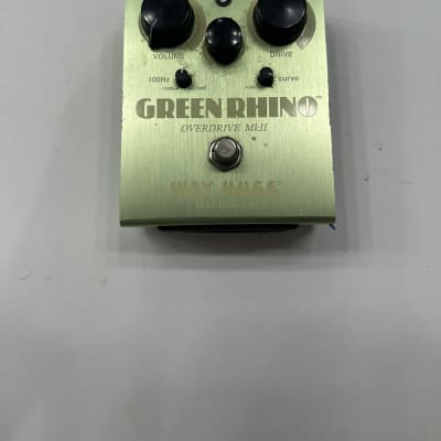 Dunlop Way Huge WH-202 Green Rhino Overdrive MKII Distortion Guitar Effect Pedal image 1