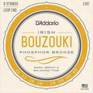 D'Addario EJ81 Irish Bouzouki Strings