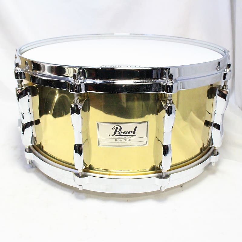 PEARL 90s BRASS SNARE 14x6.5 Pearl Brass Snare Drum (01/18)