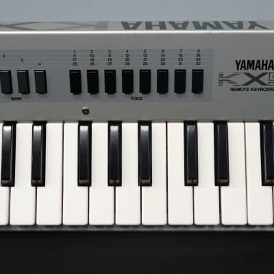 Yamaha KX5 Vintage MIDI Remote Keyboard Controller Keytar Silver image 4