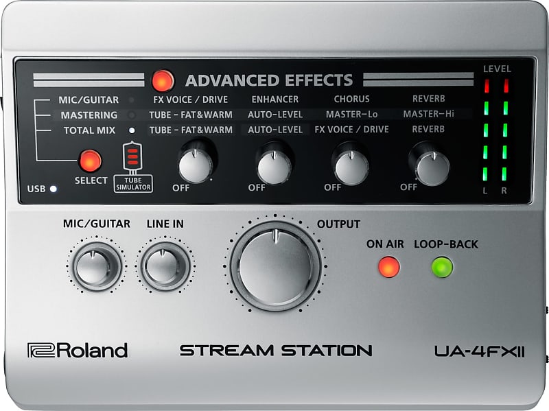 Roland UA4FX2 Stream Station USB Audio Interface (UA-4FXII) | Reverb