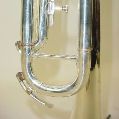 Vintage Eterna by Getzen Severinsen Silver-Plated Trumpet image 7
