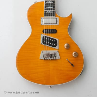 Epiphone Nighthawk Custom Reissue Trans Amber image 4
