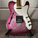 Fender 2017 Custom Shop Limited 50s Thinline Telecaster Relic Pink Paisley