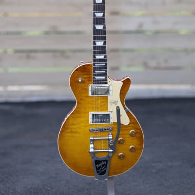Heritage Factory Special Standard Series H-150 Electric Guitar with Bigsby Tailpiece - Dirty Lemon Burst for sale