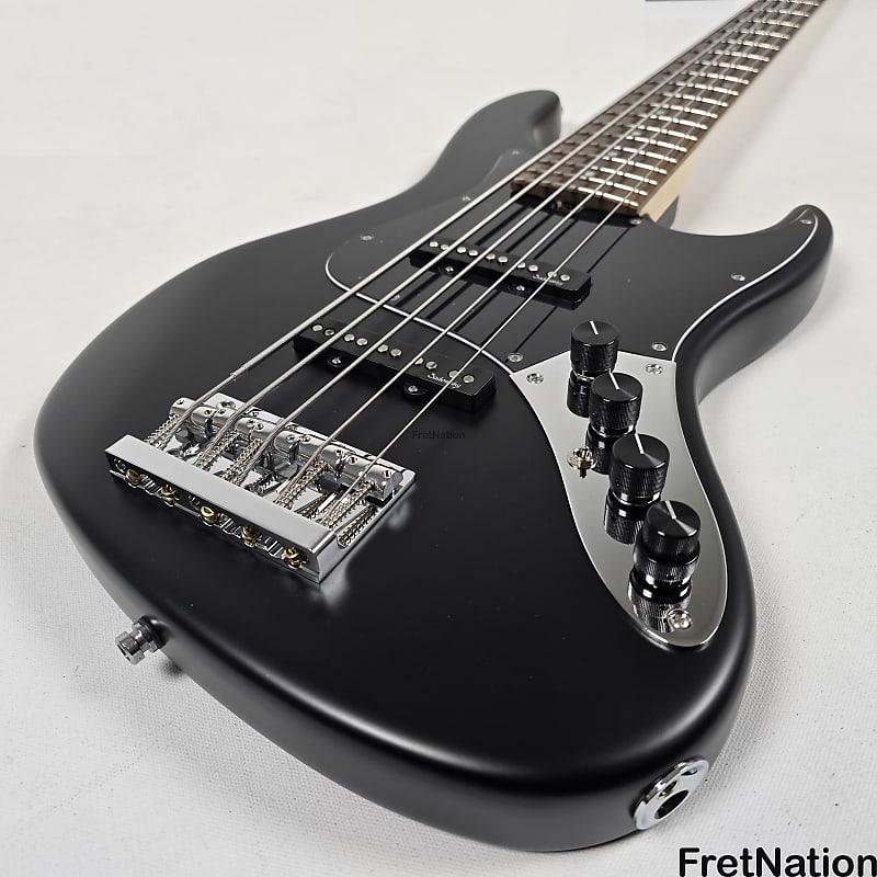Sadowsky MetroLine Will Lee 22-Fret Solid Black Satin | Reverb