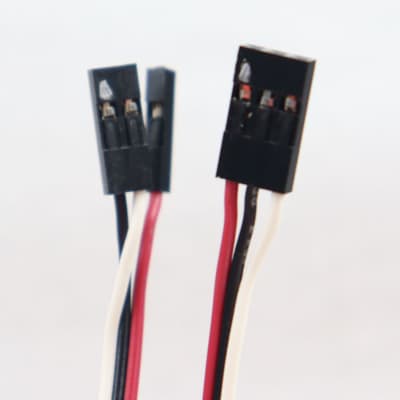 ✅ 11 & 15" (Pair) Active Pickup Quick Connect Cables Wires for EMG 3 pin 3 wire image 2