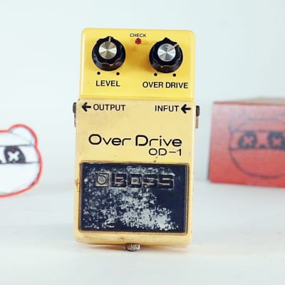 Superb Boss OD-1 Overdrive - very early unit and the one to have | Reverb