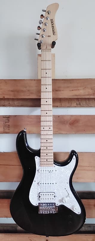 2008 Fernandes Retrorocket Pro With Sustainer Black Free
