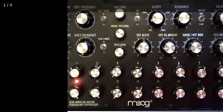 MATRIXSYNTH: MOOG DFAM with KNOB UPGRADE