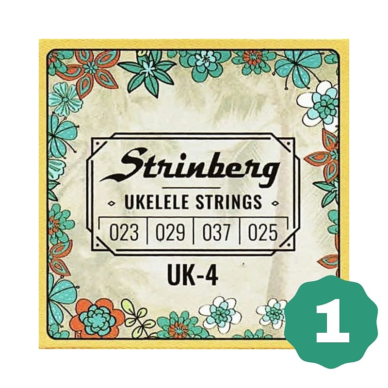 New Strinberg UK-4 Concert/Soprano Nylon Ukulele Strings (1-Pack) image 1