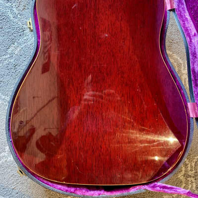 Gibson J45 1961 - cherry sunburst image 6