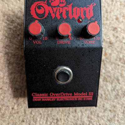 Dean Markley Overlord - Classic Overdrive Model III 1980's for sale