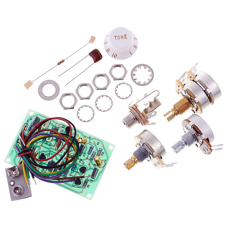 Fender Stratocaster Mid Boost Wiring Kit 0057577000 image 1