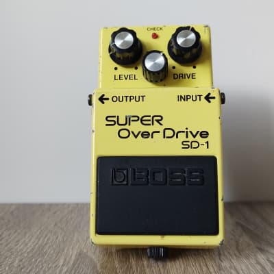 Boss SD-1 Super Overdrive 1981 - 1988 Made In Japan | Reverb