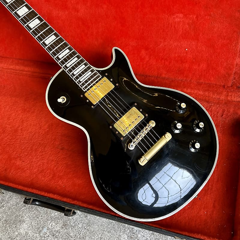 Greco EGC 68-50 1989 Black beauty Les paul single cut custom