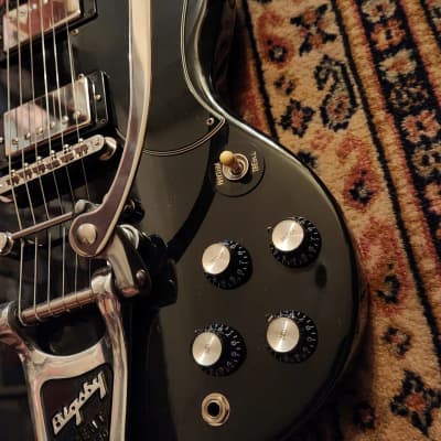 2014 Gibson SG Standard 120th Anniversary Ebony w/ OHSC | MOD : Bigsby B3, Towner DTB, Grover Locking Tuners image 11