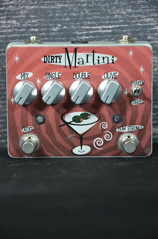 Tortuga Effects “Dirty Martini” Guitar Pedal Reverb