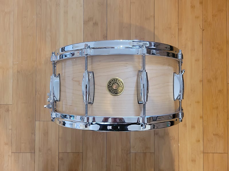 Snares - (Used) Gretsch 6.5x14 USA Custom Solid Maple Snare Drum image 1