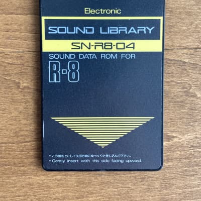 Roland SN-R8-04 Electronic ROM CARD for ROLAND R8 R-8 MKⅡ