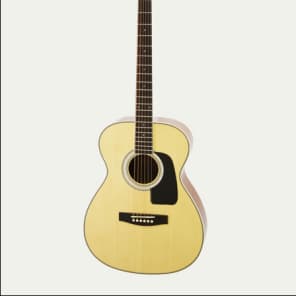 Aria AF-20-1/2 Half Size Acoustic Folk Guitar -- Natural image 3