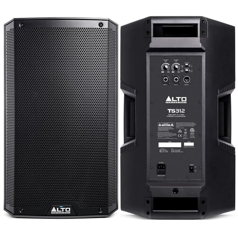 ALTO PROFESSIONAL TS312 4000w Total Peak Power PA Speaker System Pair