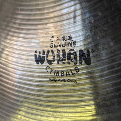 Near New Wuhan Cymbal Set -16" Thin Crash Cymbal & 16" China Cymbal - Look & Sound Excellent! image 3