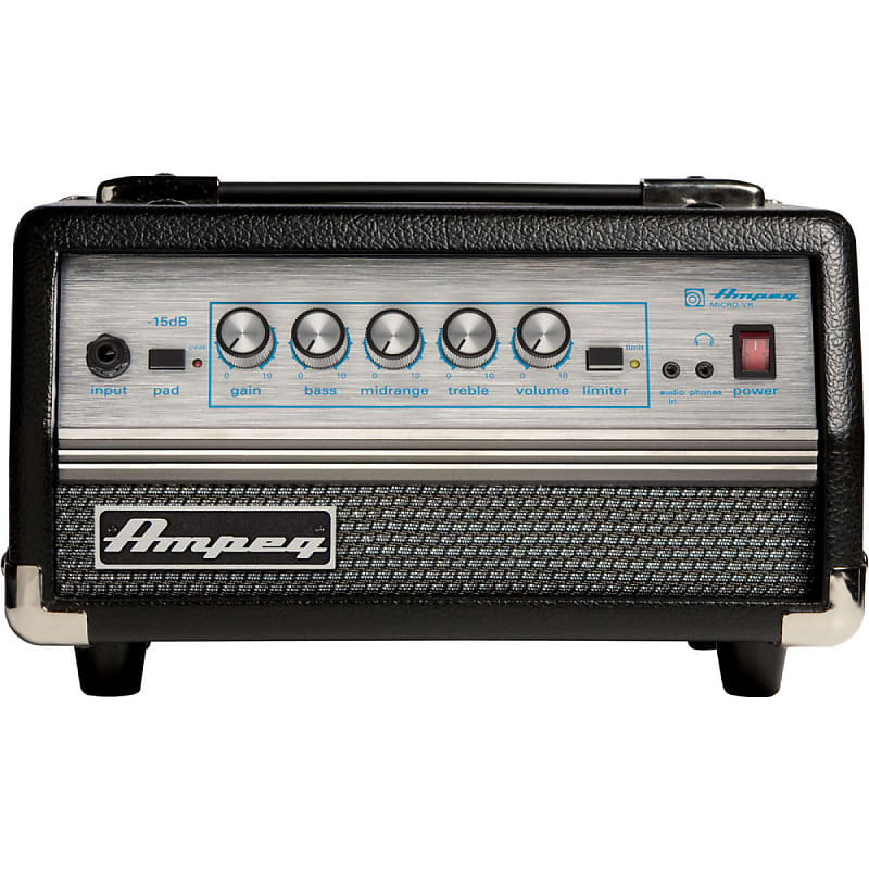 Ampeg - 200-Watt Compact Solid State Bass Amp Head! Micro VR *Make An Offer!* image 1