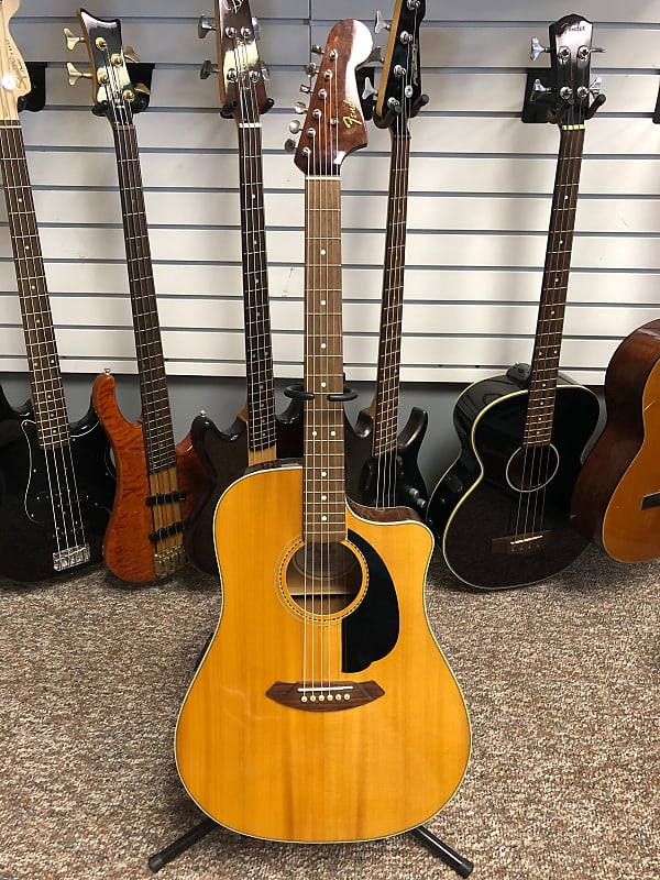Fender Sonoran CE NAT Natural Acoustic/Electric Guitar | Reverb