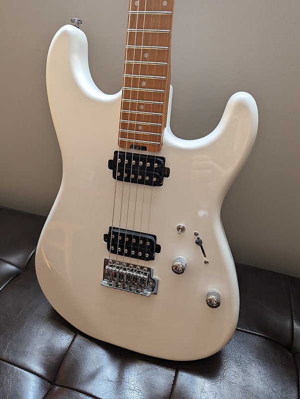 Censtar Stratocaster Style Dual humbuckers - White | Reverb