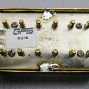 GFS Retrotron Memphis Neck Pickup Humbucker Gold Alnico image 2